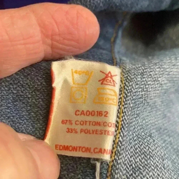 GWG  vintage jean jacket, poly cotton blend, excellent condition - Picture 10 of 10